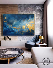 Load image into Gallery viewer, “Ocean” Original Painting on canvas