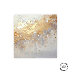 Golden Milky Way on canvas