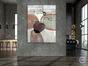 Large Abstract Oil Painting Oversized Painting