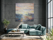 Load image into Gallery viewer, Landscape Abstract Painting Seascape Original