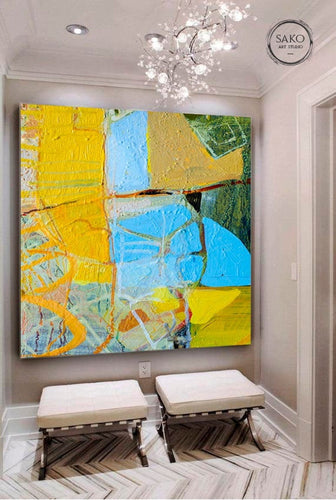 Oversized Abstract Painting