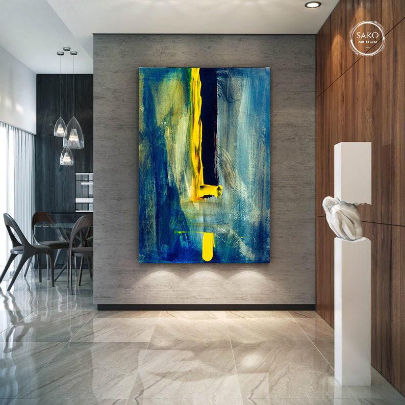 Abstract Oil Painting Original