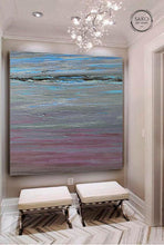 Load image into Gallery viewer, Abstract Ocean Painting