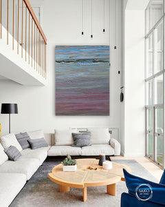 Abstract Ocean Painting