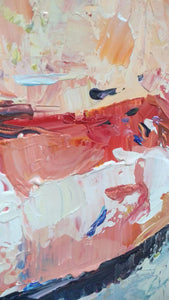 Lips Abstract Painting