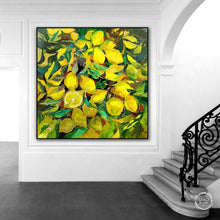 Load image into Gallery viewer, Lemon Painting for kitchen