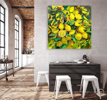 Load image into Gallery viewer, Lemon Painting for kitchen