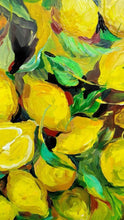 Load image into Gallery viewer, Lemon Painting for kitchen