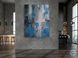 Blue Ocean Oil Painting