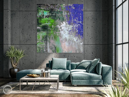 Abstract Oil Painting Original