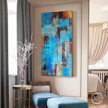 Load image into Gallery viewer, Abstract Painting Original For Dinner Room