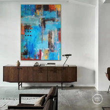 Load image into Gallery viewer, Abstract Painting Original For Dinner Room