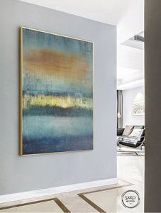 Abstract Seascape Painting Original