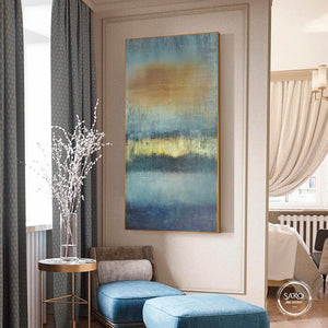 Abstract Seascape Painting Original